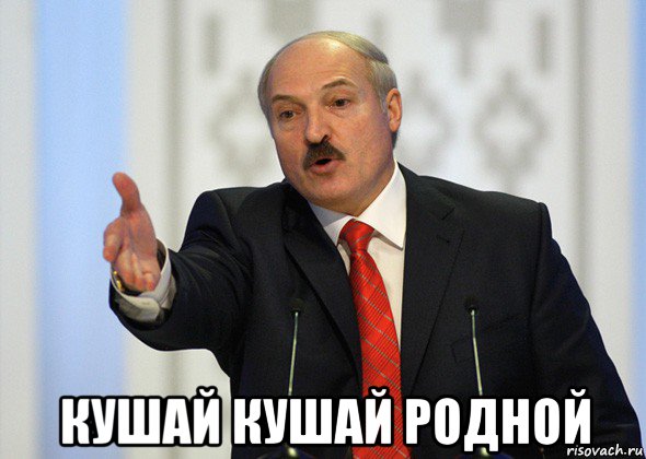  кушай кушай родной, Мем лукашенко