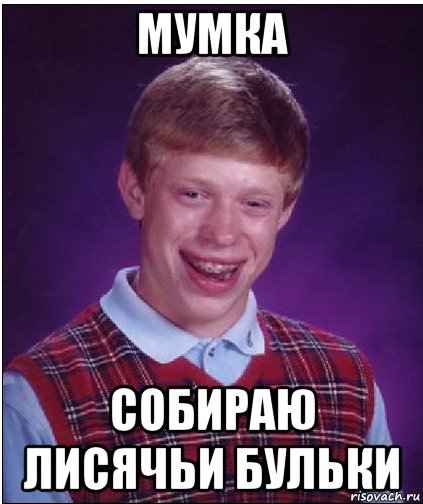 мумка собираю лисячьи бульки