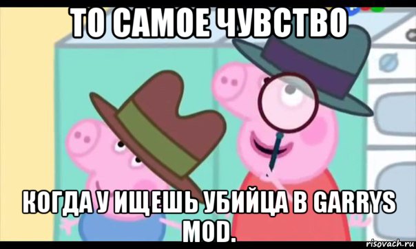 то самое чувство когда у ищешь убийца в garrys mod.