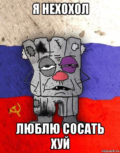 я нехохол люблю сосать хуй, Мем Ватник