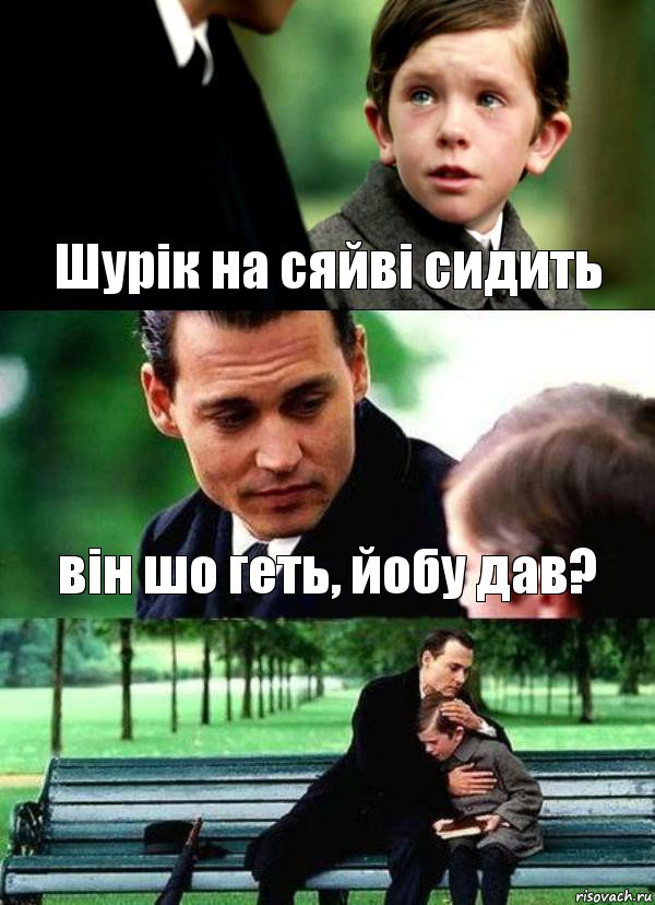 Шурік на сяйві сидить він шо геть, йобу дав? , Комикс Волшебная страна