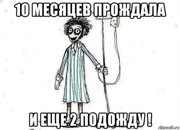 10 месяцев прождала и еще 2 подожду !, Мем  зато я сдал