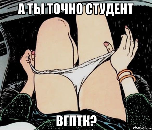 а ты точно студент вгптк?, Мем А ты точно