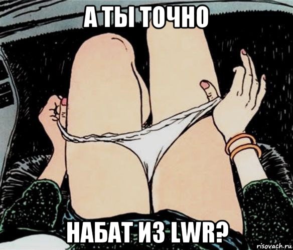 а ты точно набат из lwr?, Мем А ты точно