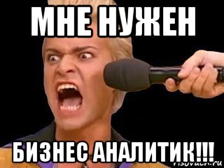 мне нужен бизнес аналитик!!!, Мем Адвокат