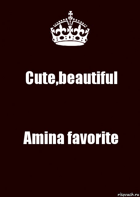 Cute,beautiful Amina favorite, Комикс keep calm