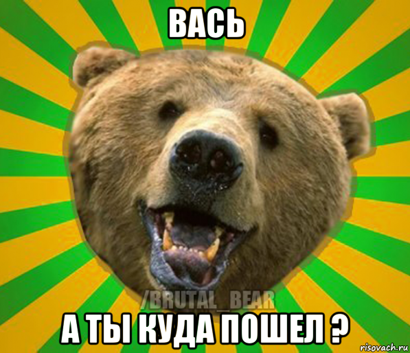 вась а ты куда пошел ?