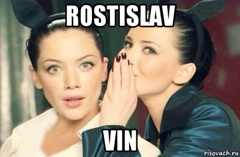 rostislav vin, Мем  Он