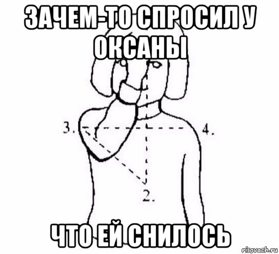 зачем-то спросил у оксаны что ей снилось, Мем  Перекреститься