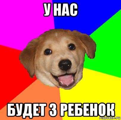 у нас будет 3 ребенок, Мем Advice Dog