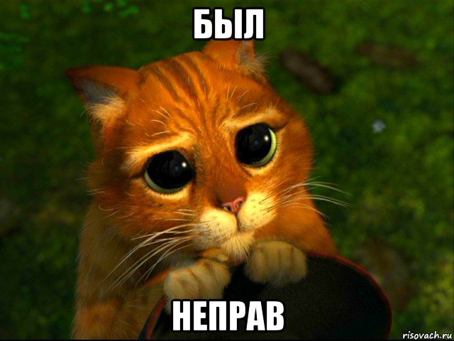 был неправ