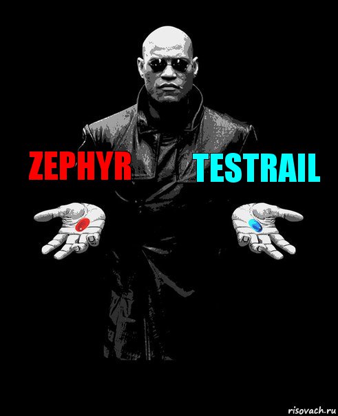 Zephyr TestRail , Комикс Выбор