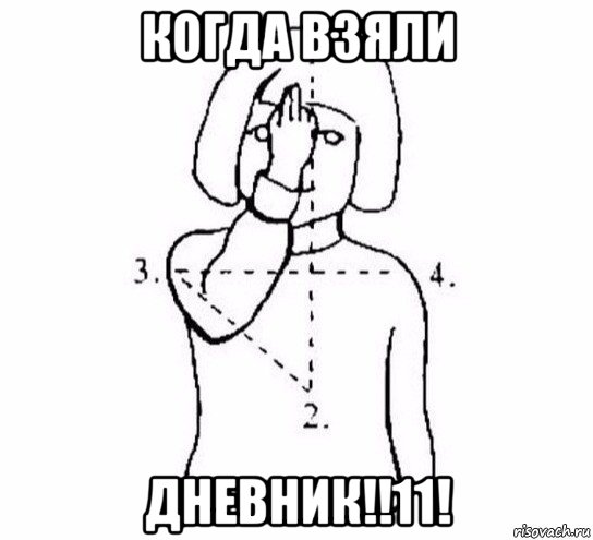 когда взяли дневник!!11!