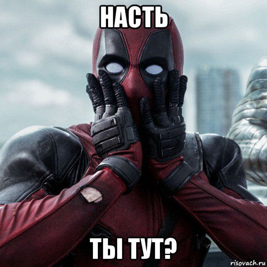 насть ты тут?, Мем     Дэдпул