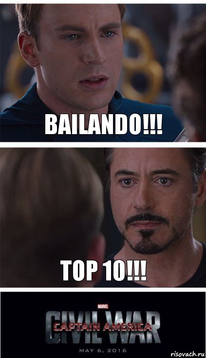 Bailando!!! Top 10!!!, Комикс   Гражданская Война