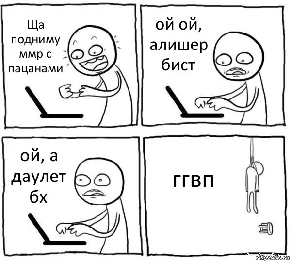 Ща подниму ммр с пацанами ой ой, алишер бист ой, а даулет бх ггвп, Комикс интернет убивает