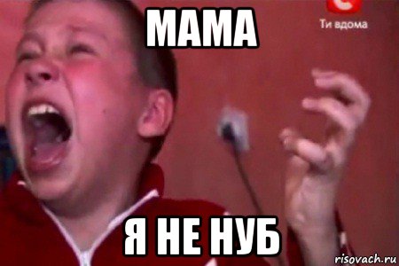 мама я не нуб, Мем  Сашко Фокин орет