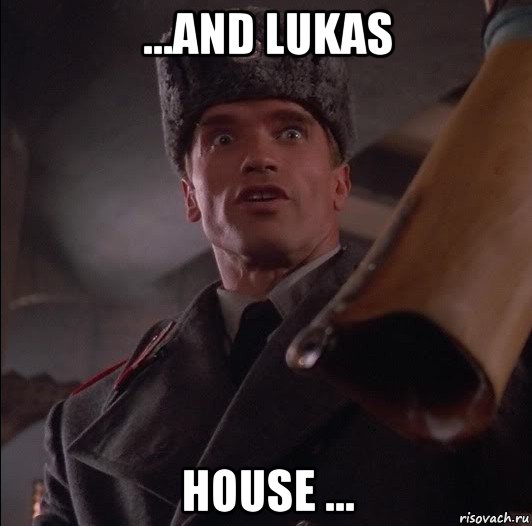 ...and lukas house ..., Мем Арни офигел