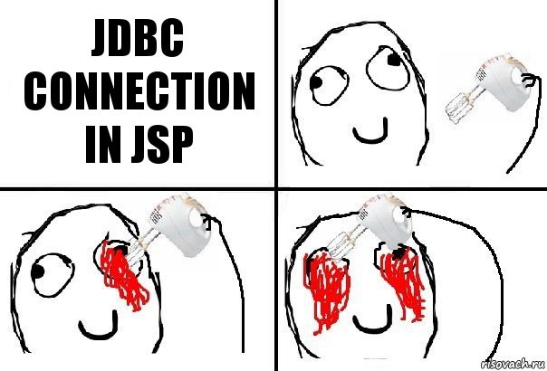 JDBC CONNECTION
IN JSP, Комикс  глаза миксер