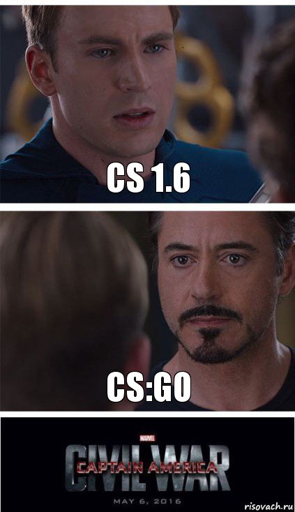 CS 1.6 CS:GO, Комикс   Гражданская Война