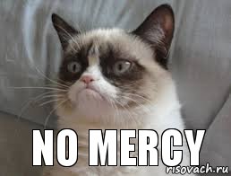     no Mercy, Комикс grumpy cat