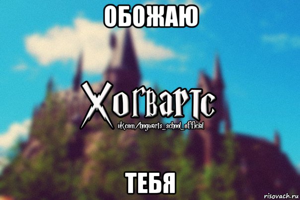 обожаю тебя, Мем Хогвартс