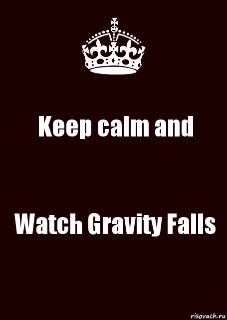 Keep calm and Watch Gravity Falls, Комикс keep calm