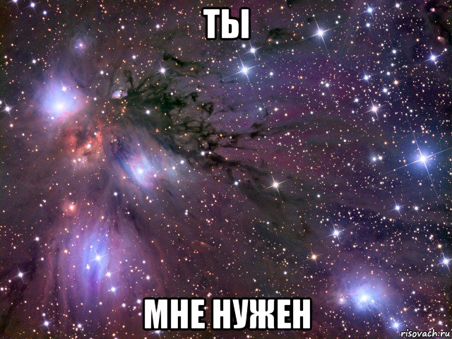 ты мне нужен, Мем Космос