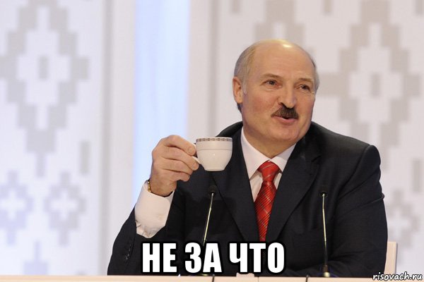  не за что, Мем Лукашенко