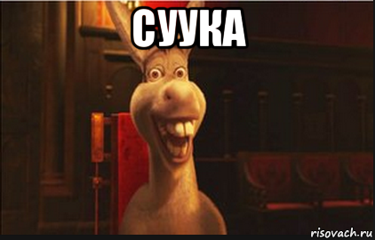 суука , Мем Осел из Шрека