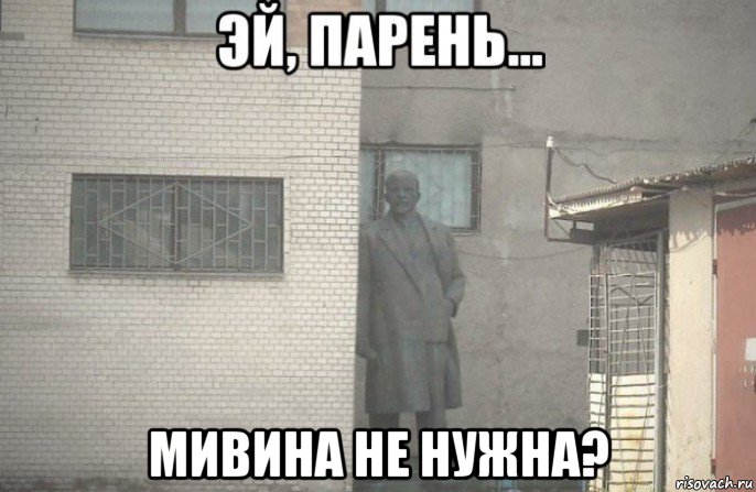  мивина не нужна?, Мем псс парень