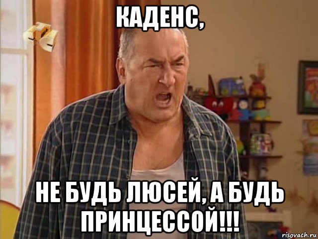 каденс, не будь люсей, а будь принцессой!!!, Мем Николай Воронин