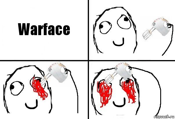 Warface, Комикс  глаза миксер