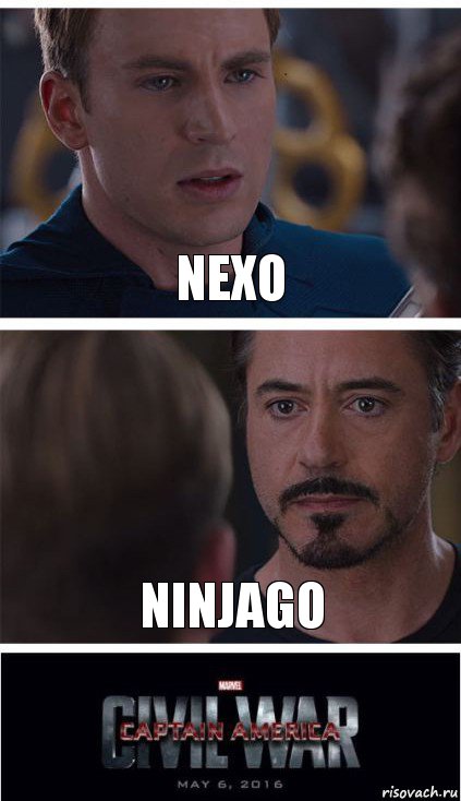 Nexo Ninjago, Комикс   Гражданская Война
