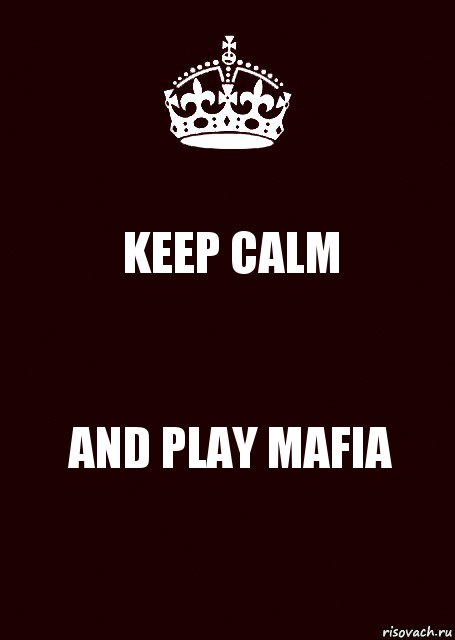 KEEP CALM AND PLAY MAFIA, Комикс keep calm