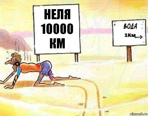 Неля 10000 км