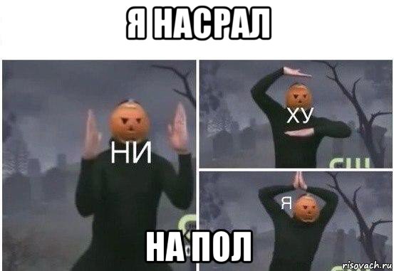 я насрал на пол, Мем  Ни ху Я