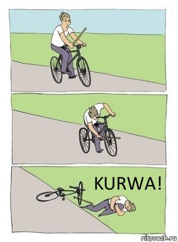 KURWA!, Комикс палки в колеса