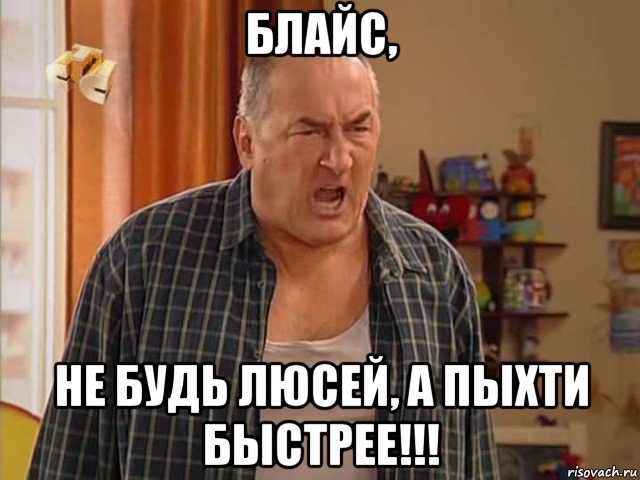 блайс, не будь люсей, а пыхти быстрее!!!, Мем Николай Воронин