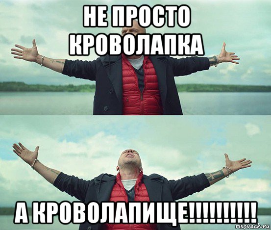 не просто кроволапка а кроволапище!!!!!!!!!!, Мем Безлимитище