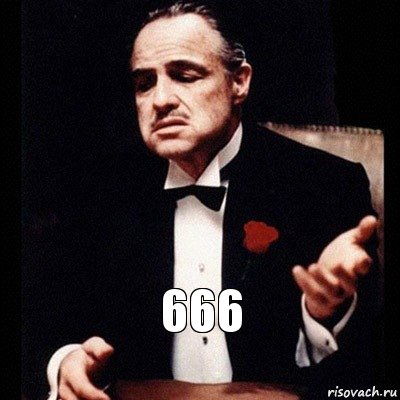 666, Комикс Дон Вито Корлеоне 1