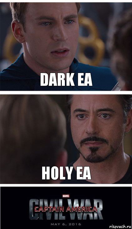 dark ea holy ea, Комикс   Гражданская Война