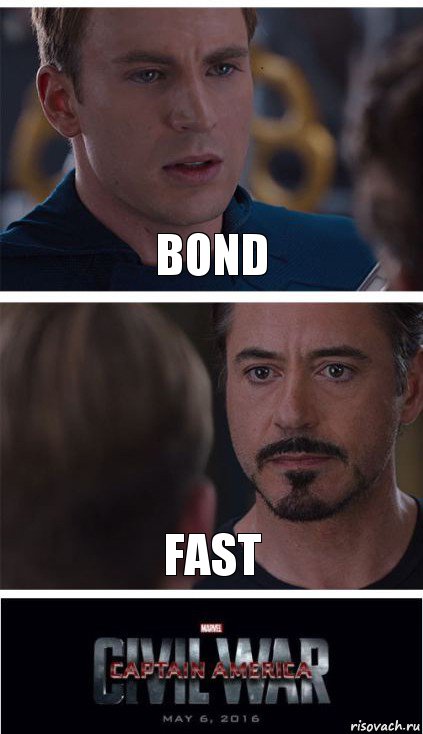 BOND Fast, Комикс   Гражданская Война