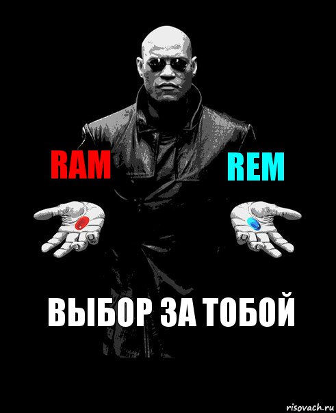 RAM REM Выбор за тобой, Комикс Выбор