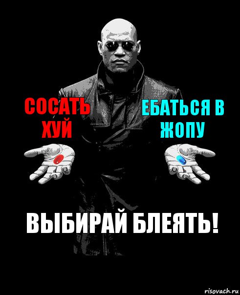 Сосать хуй Ебаться в жопу Выбирай блеять!, Комикс Выбор