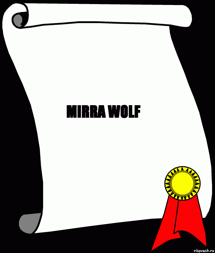 Mirra Wolf, Комикс ничего