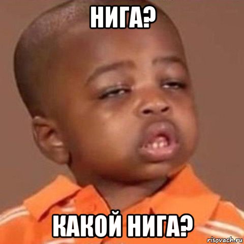 нига? какой нига?