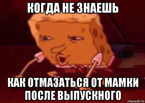 когда не знаешь как отмазаться от мамки после выпускного, Мем    Bettingmemes