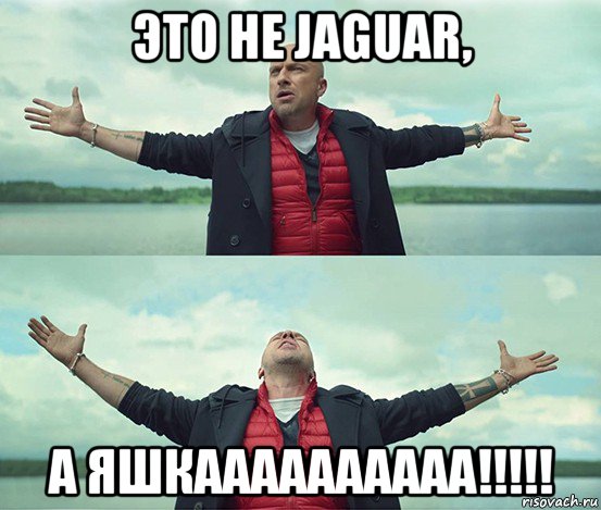 это не jaguar, а яшкаааааааааа!!!!!, Мем Безлимитище