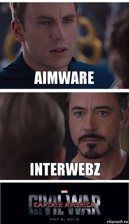 aimware interwebz, Комикс   Гражданская Война
